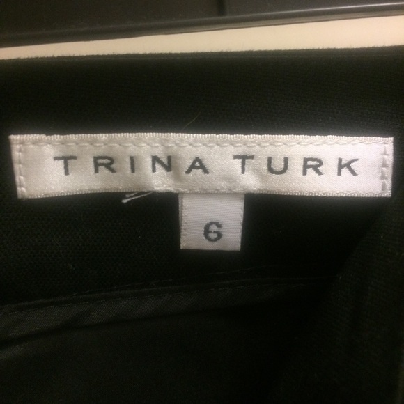 Trina Turk metallic tweed suit skirt - Picture 3 of 3